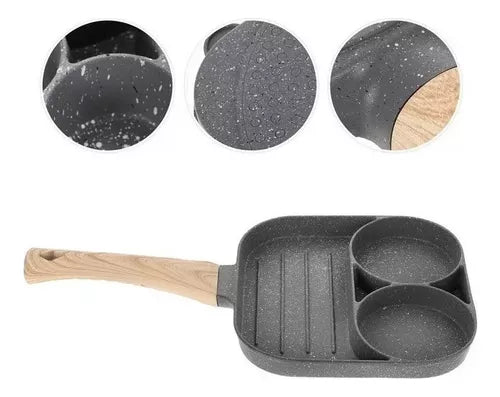 TreeChef - Sartén Antiadherente 3 en 1