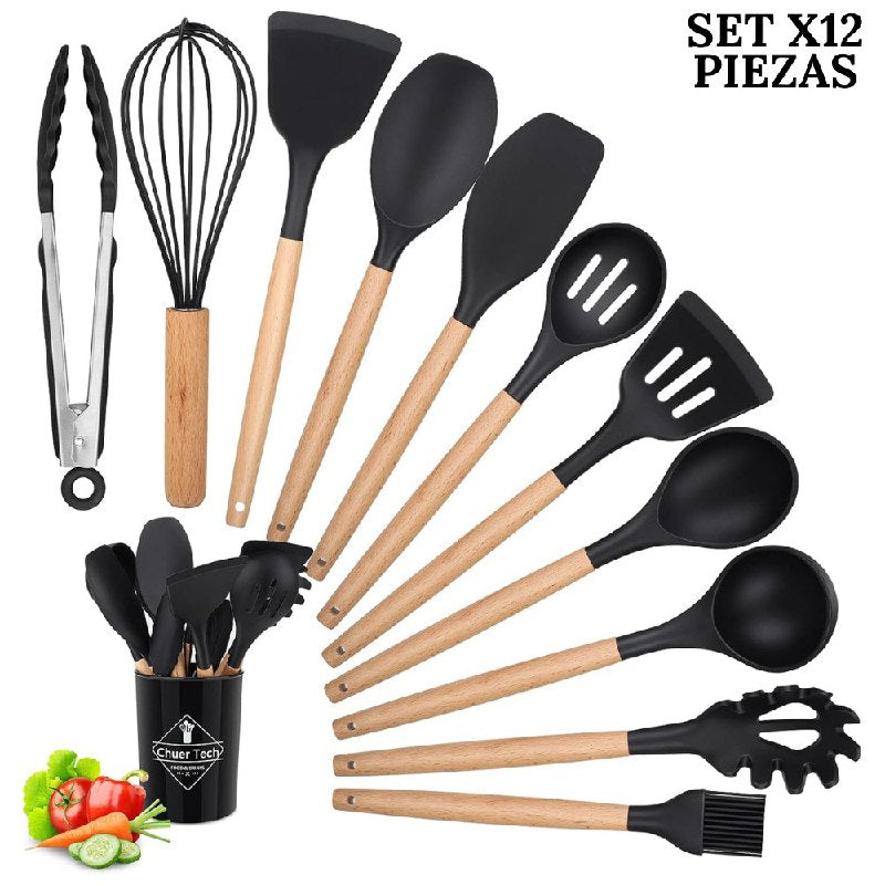 Set de Utensilios De Cocina 12 Piezas