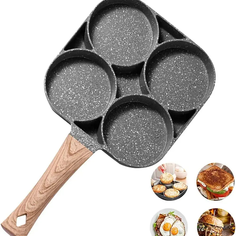 QuadChef - Sartén Antiadherente 4 Puestos