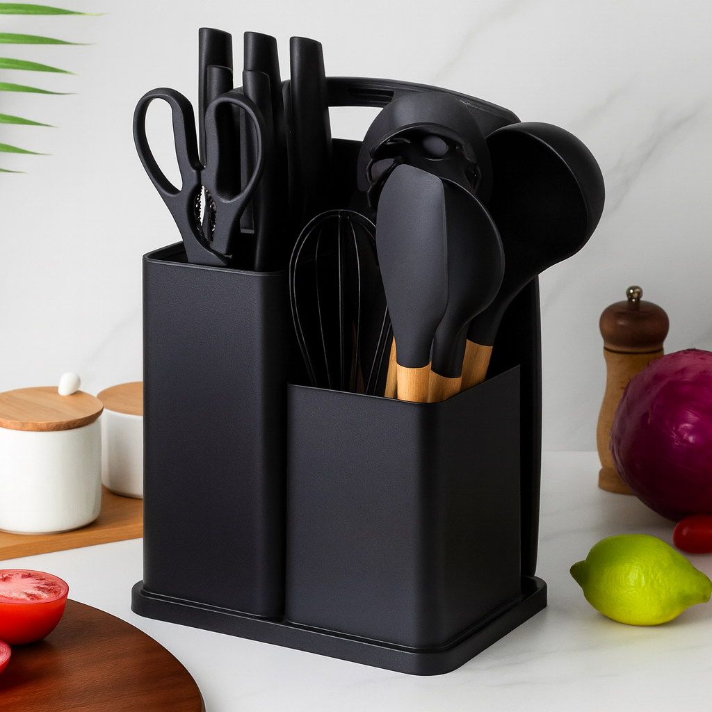 Set De Utensilios De Silicona